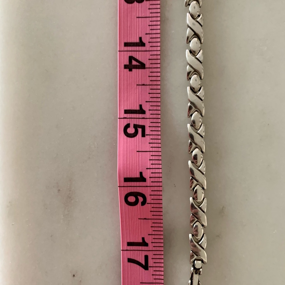 925 Solid Sterling Silver Necklace - image 7